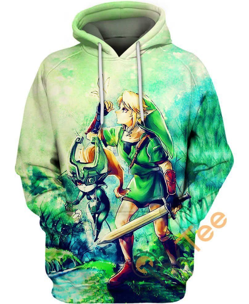 Link And Midna Amazon Best Selling Hoodie 3D