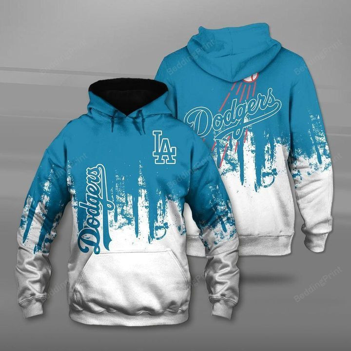 Mlb- Los Angeles Dodgers 3d Hoodie Style 05