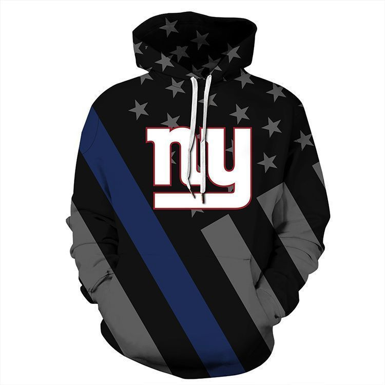 New York Giants 3d Hoodie Style 2