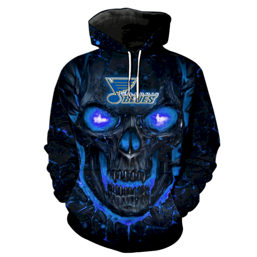 St Louis Blues NHL 3D Hoodie Sweatshirt Zip