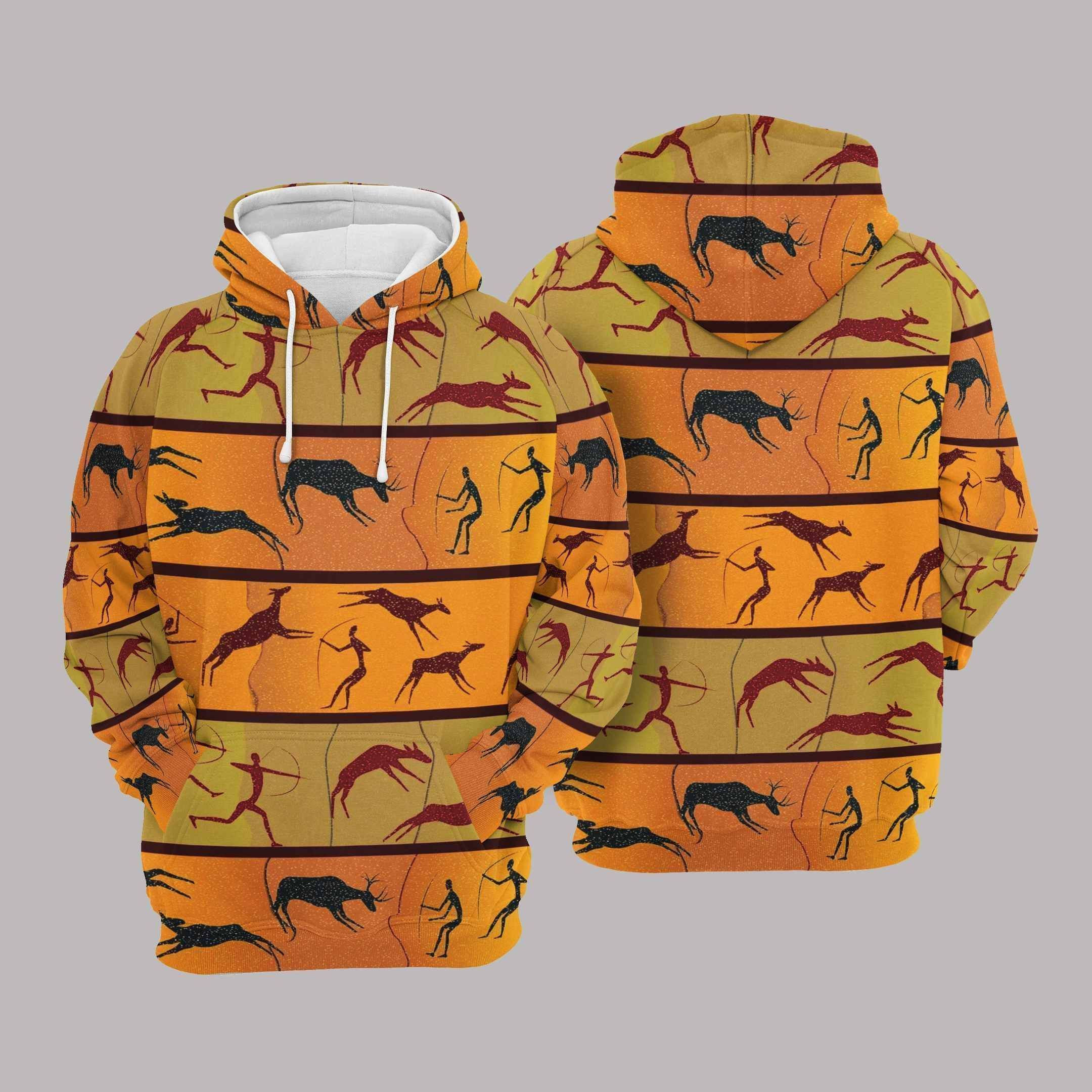 Native American Pullover Unisex Hoodie Bt03 #17771