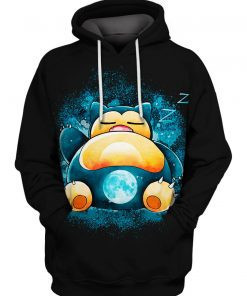 Snorlax Dream 3D All Over Print Hoodie, Zip-up Hoodie