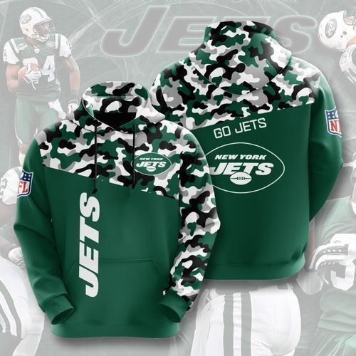 Amazon Sports Team New York Jets No524 Hoodie 3D