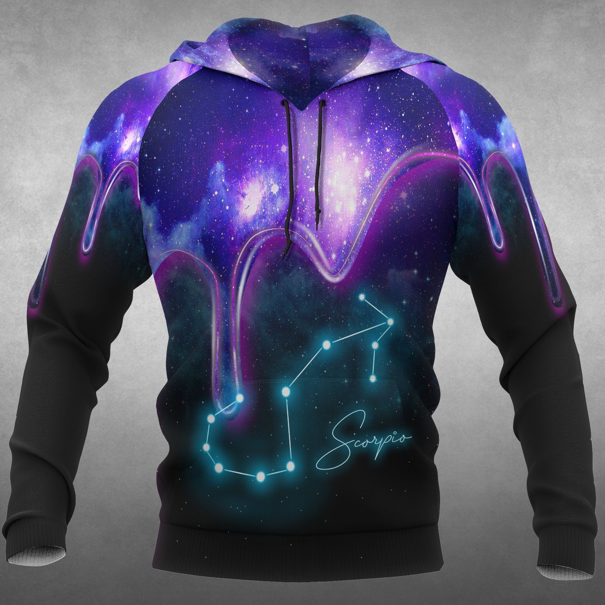 Scorpio Galaxy Unisex 3D Hoodie All Over Print OTAZD