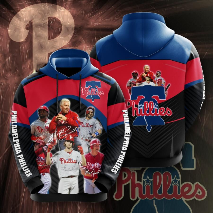 Philadelphia Phillies No1616 Custom Hoodie 3D