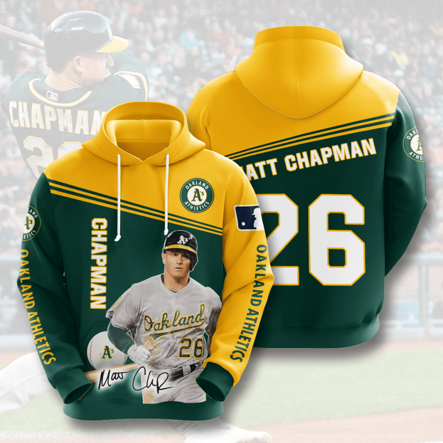 OAKLAND ATHLETICS Matt Chapman Lemahieu 3D Hoodie For Men For Women All Over Printed Hoodie