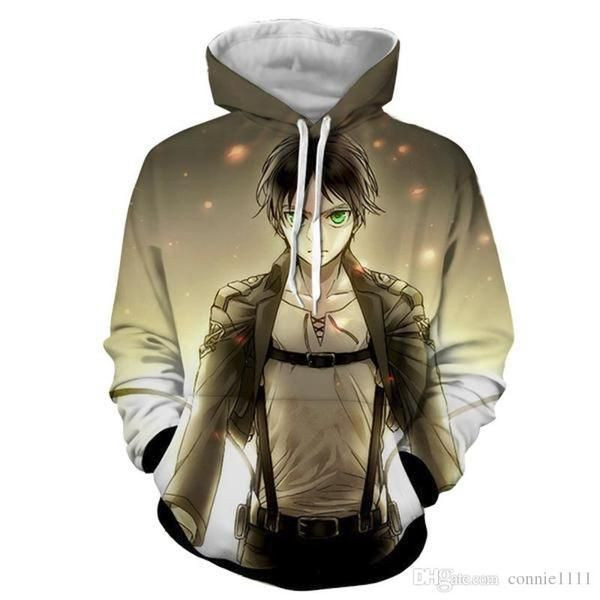 Attack on Titan Anime 3D All Over Print Hoodie, Zip-up Hoodie