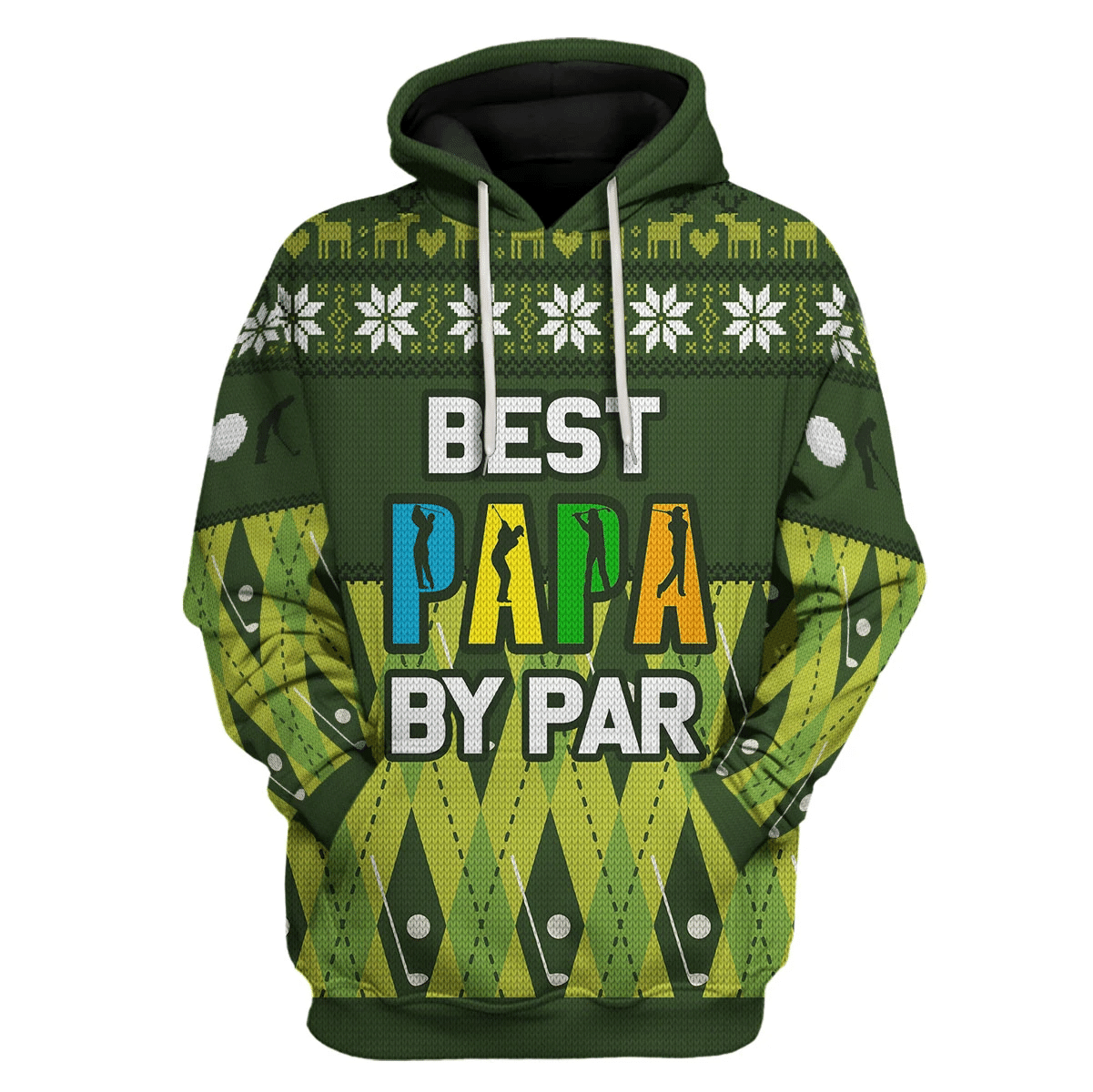 Best Papa By Par 3D All Print Hoodie, Zip- Up Hoodie