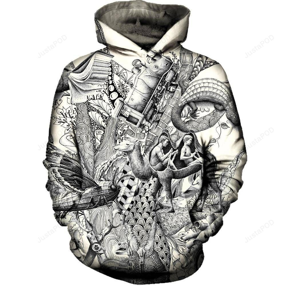 Tree Of Wunders 3D All Over Printed Hoodie, Zip- Up Hoodie