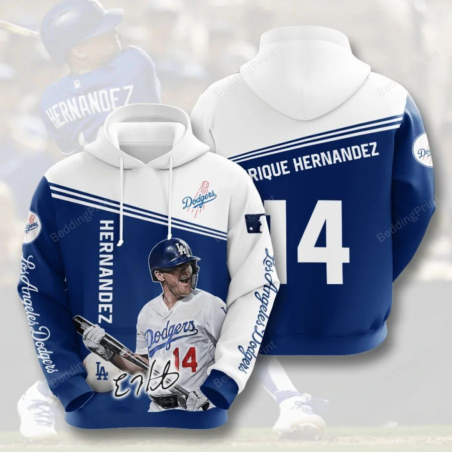 Mlb- Los Angeles Dodgers 3d Hoodie