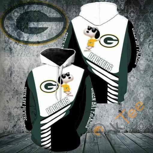 Green Bay Packers Snoopy Hoodie 3D