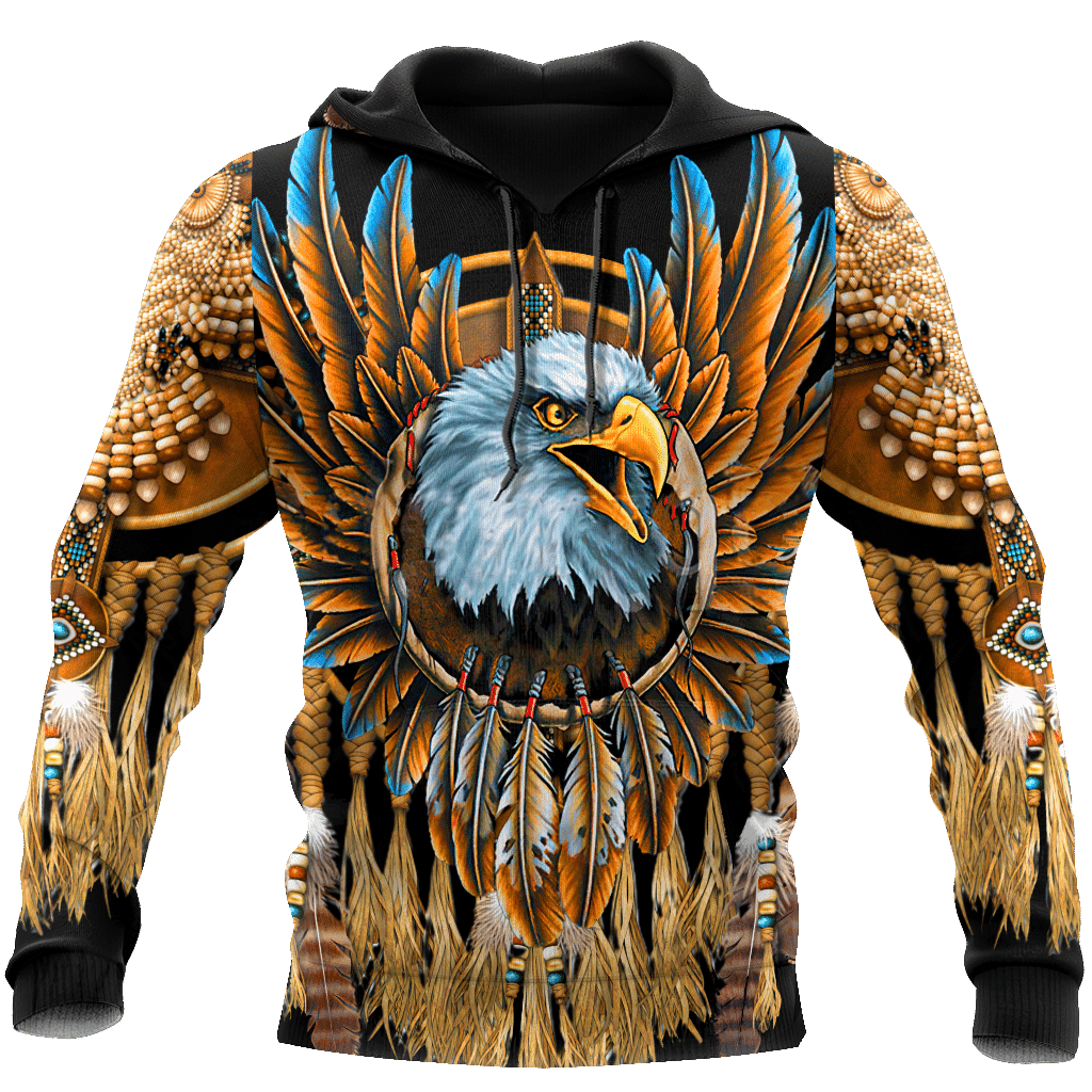 Eagle Dreamcatcher Native American Hoodie