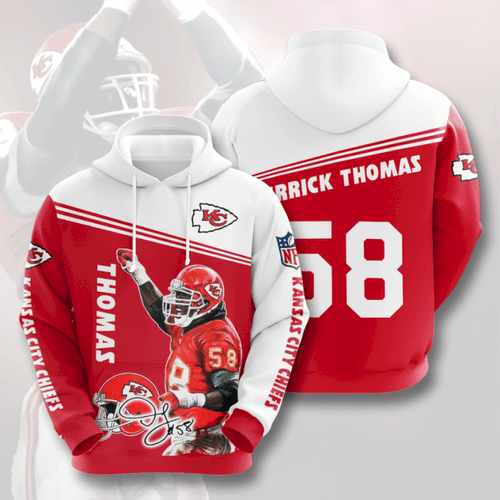 NFL Kansas City Chiefs 3D Hoodie Men Women All Over Printed Hoodie