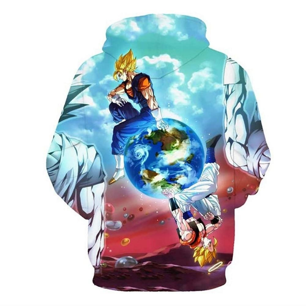 Dragon Ball Hoodie Men 3D All Over Printed Hoodie, Zip- Up Hoodie