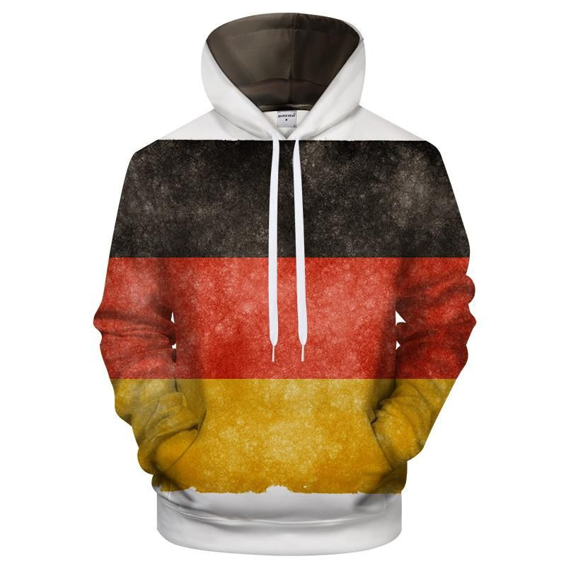 Germany Flag 3D All Over Print Hoodie, Zip-up Hoodie