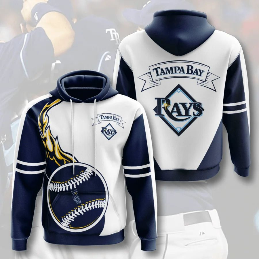 Mlb- Tampa Bay Rays 3d Hoodie Style 03