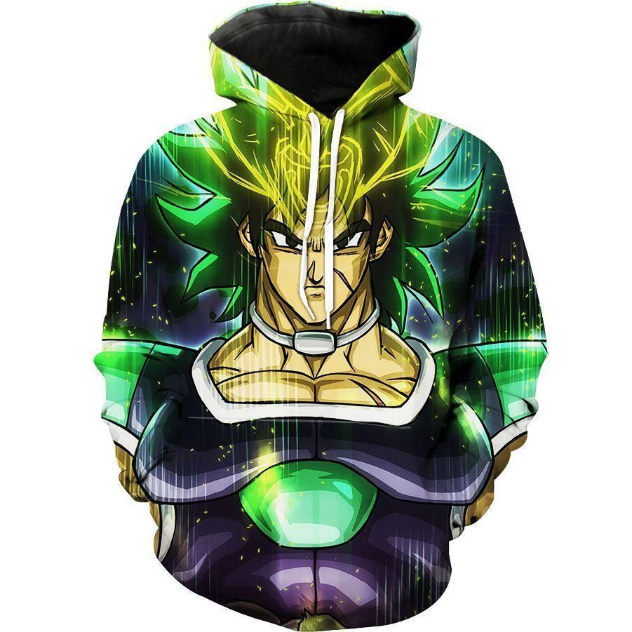 Broly Artwork Dragon Ball Super Broly Movie Hoodie 3D