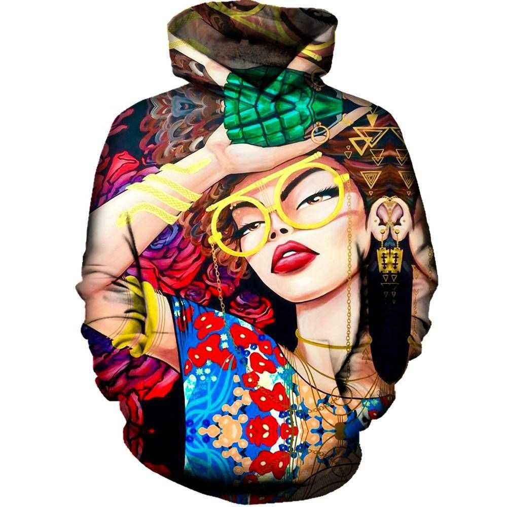 Flower Bomb 3D All Over Printed Hoodie, Zip- Up Hoodie