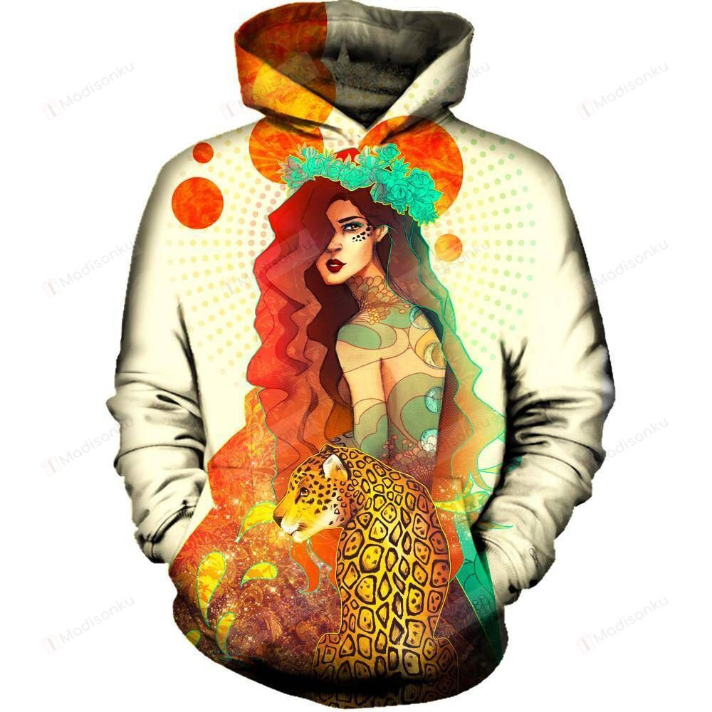 Wild Heart 3D All Over Printed Hoodie, Zip- Up Hoodie