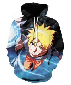 Harajuku 3D All Print Hoodie, Zip- Up Hoodie