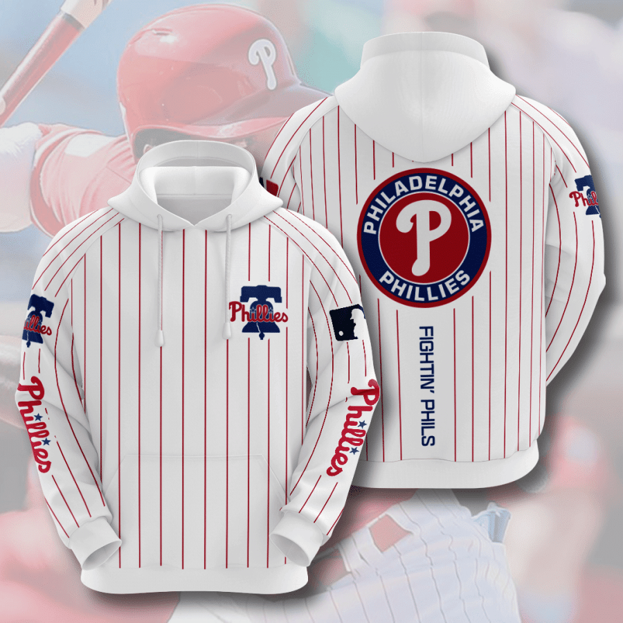 Mlb- Philadelphia Phillies 3d Hoodie Style 08