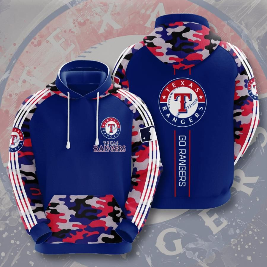 Texas Rangers No1961 Custom Hoodie 3D Size S to 5XL