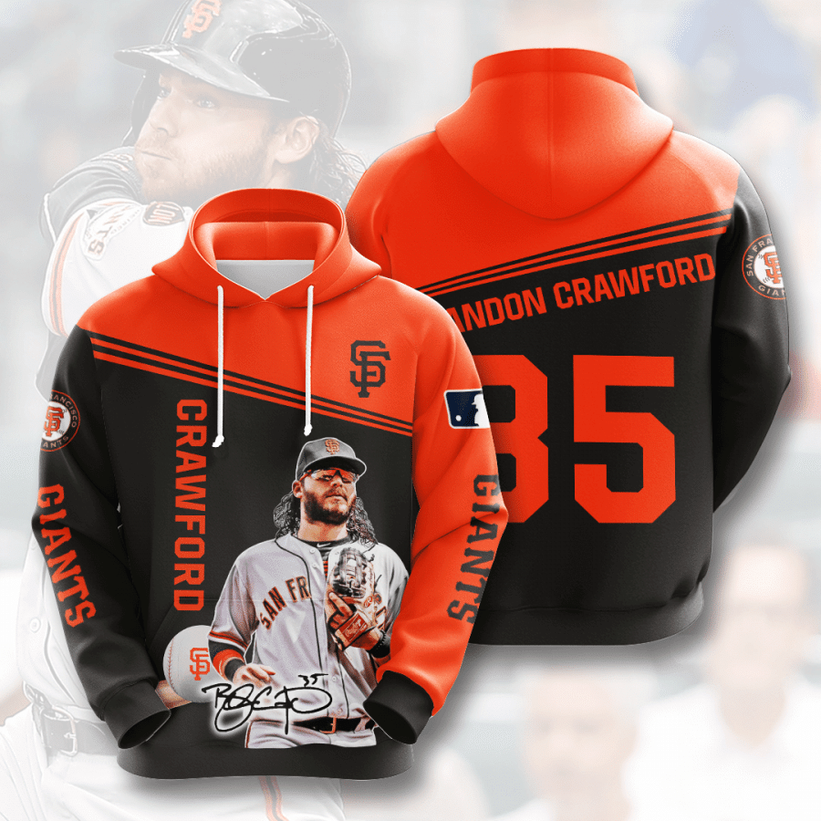 Mlb- San Francisco Giants 3d Hoodie Style 03