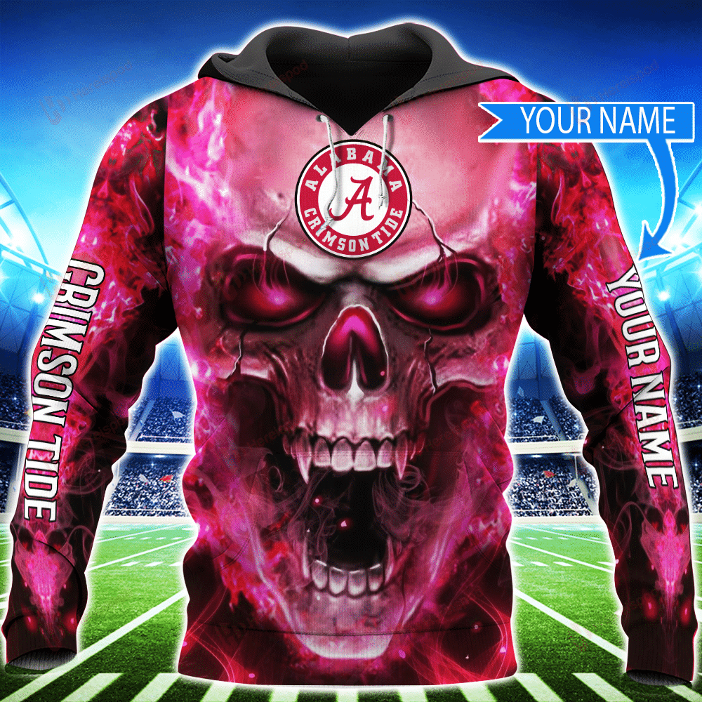 Alabama Crimson Tide Personalized 3D Hoodie MHT21051801