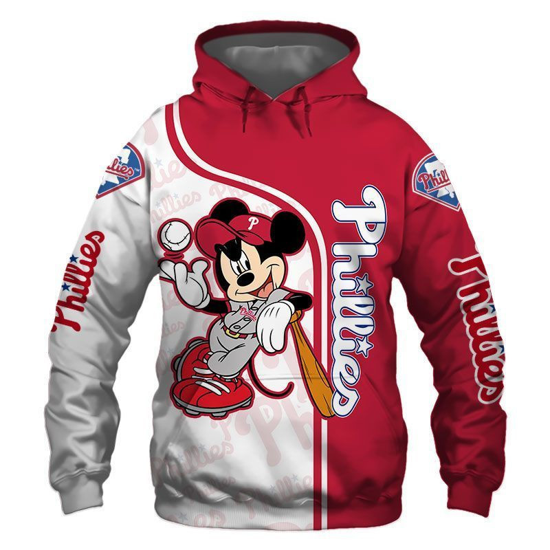 Mlb- Philadelphia Phillies 3d Hoodie Style 09