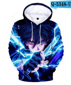 Anime 3D All Print Hoodie, Zip- Up Hoodie