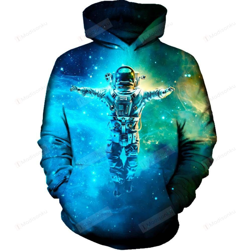 Cosmic Dreams 3D All Over Printed Hoodie, Zip- Up Hoodie