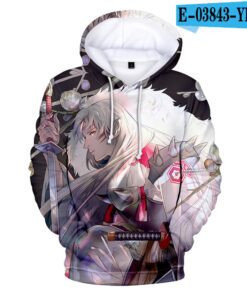 Harajuku 3D All Print Hoodie, Zip- Up Hoodie