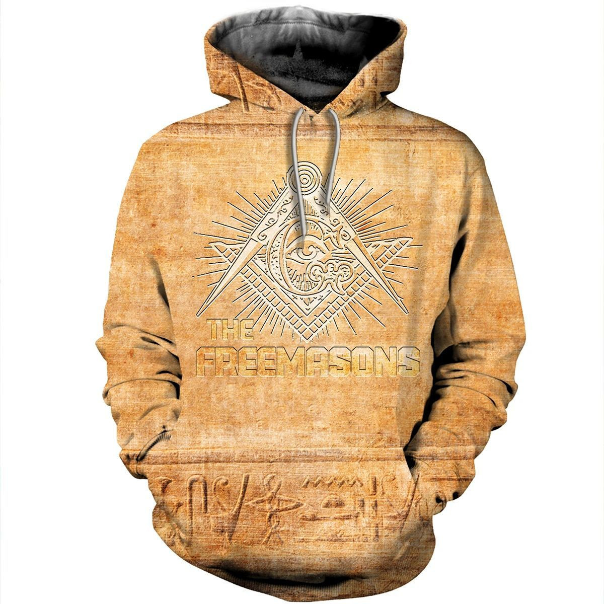 Freemasonry 3D All Over Print Hoodie, Zip-up Hoodie