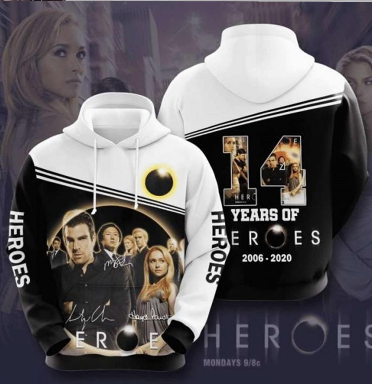 Heroes Movie Anniversary 3D All Over Print Hoodie, Zip-up Hoodie