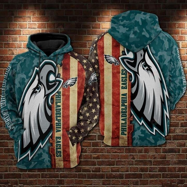 Philadelphia Eagles 3d Hoodie