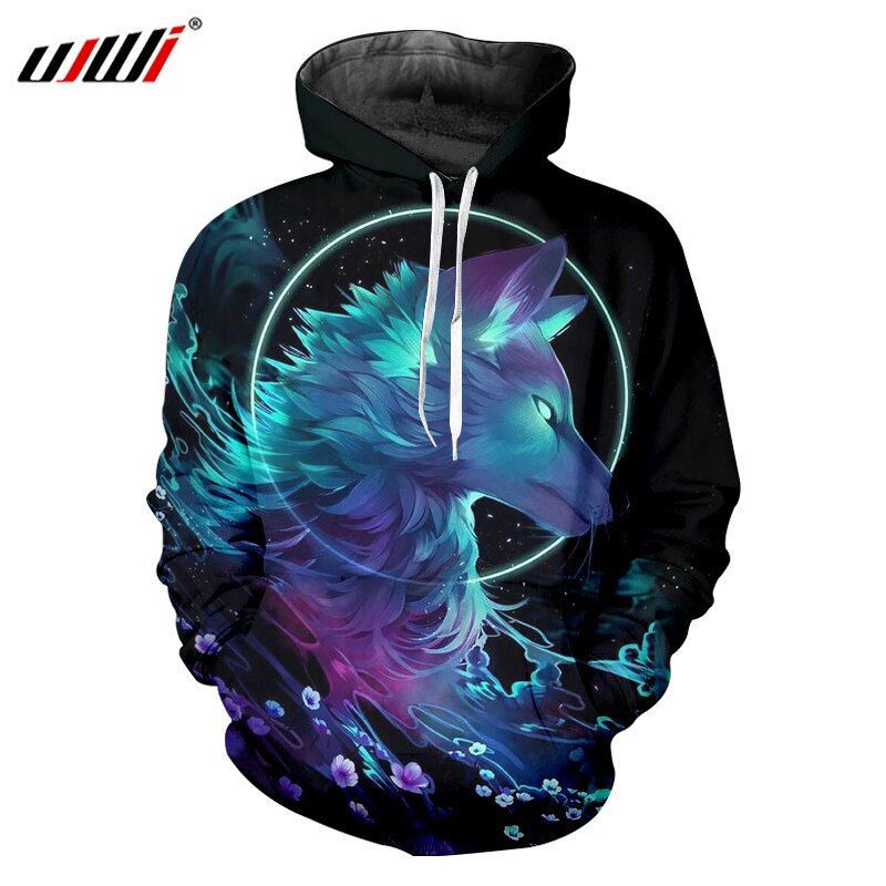 Wolf 3d Hoodie Style 24