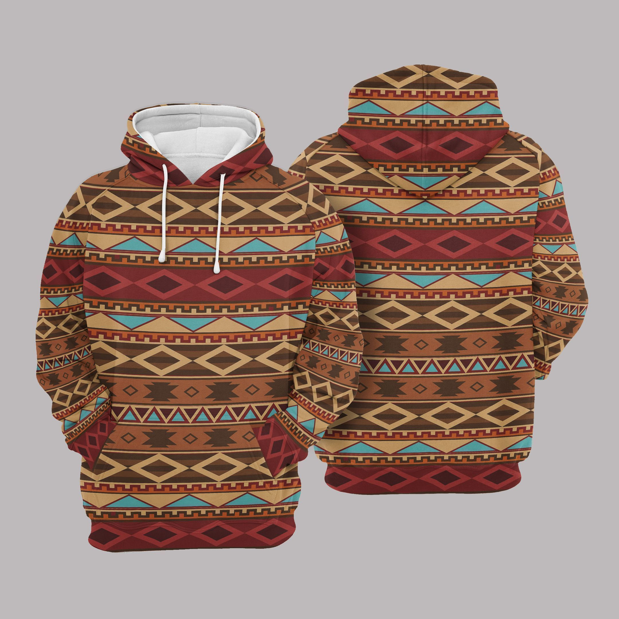 Native American Pullover Unisex Hoodie Bt03 #17770