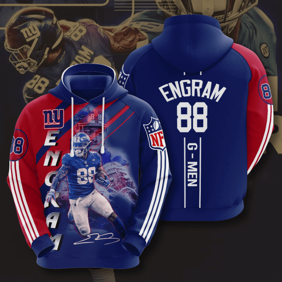 New York Giants EVAN ENGRAM 3D Hoodie For Men For Women All Over Printed Hoodie