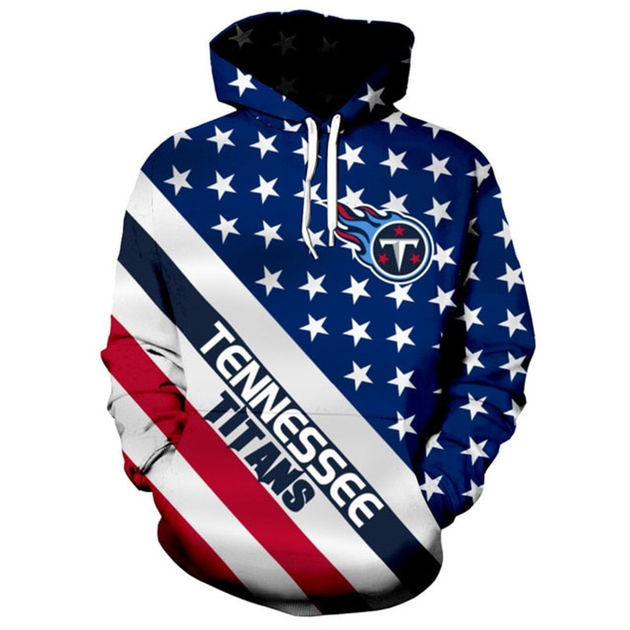 Tennessee Titans 3d Hoodie