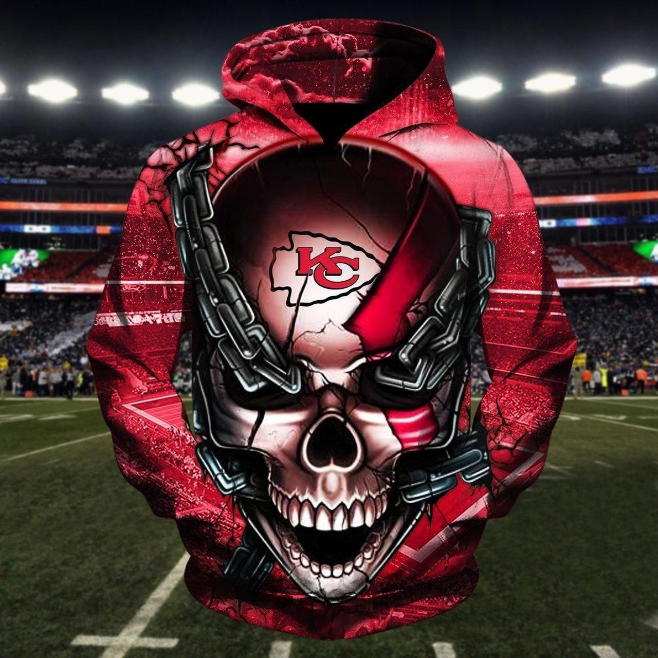 Nfl - Kansas City Chiefs 3d Hoodie Style 7