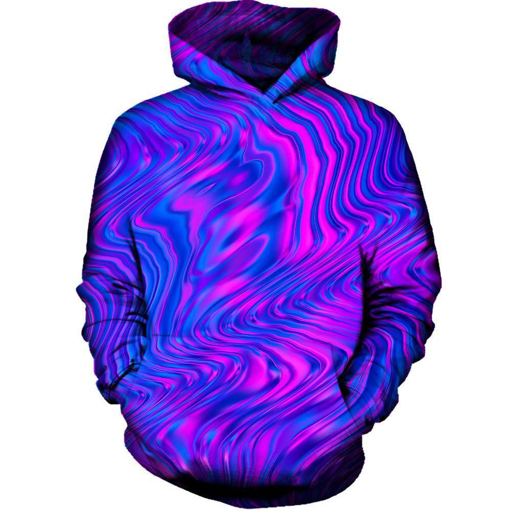 Purple Love 3D All Over Printed Hoodie, Zip- Up Hoodie