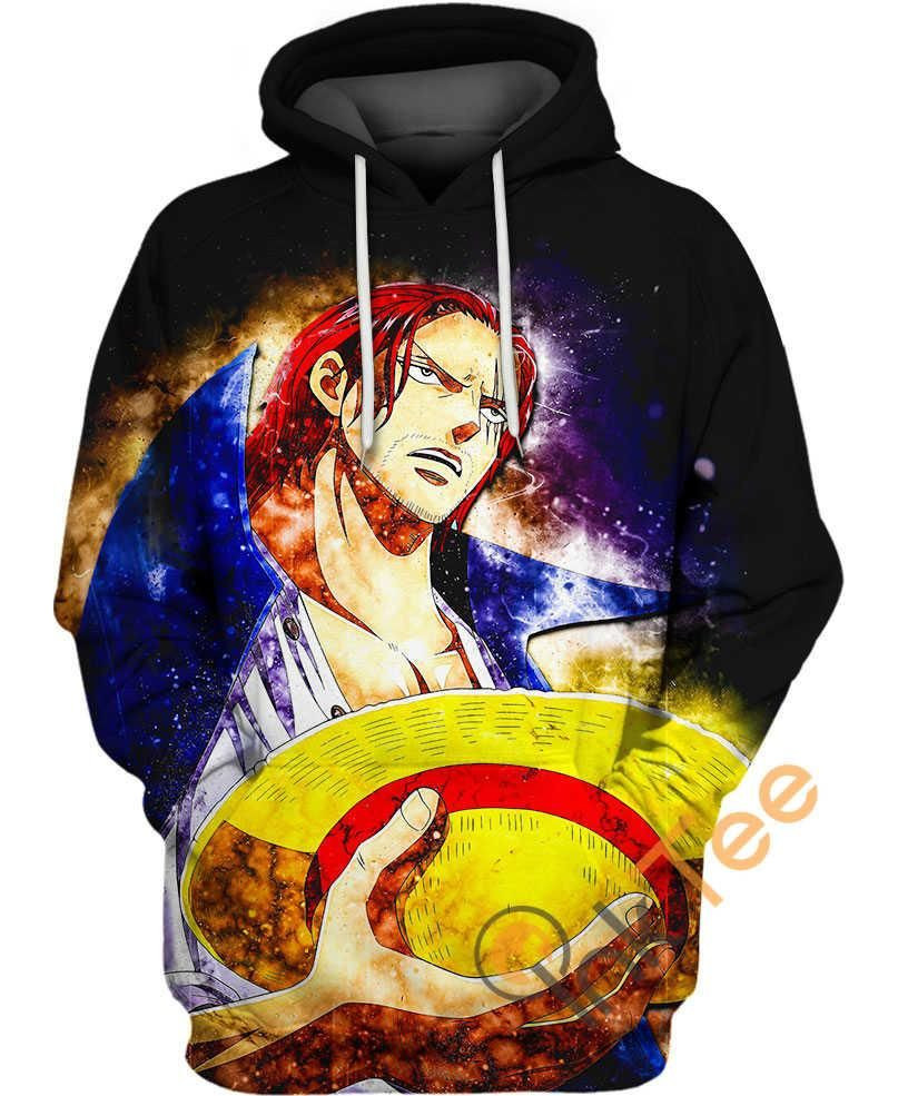 Red Hair Shanks Amazon Hoodie 3D