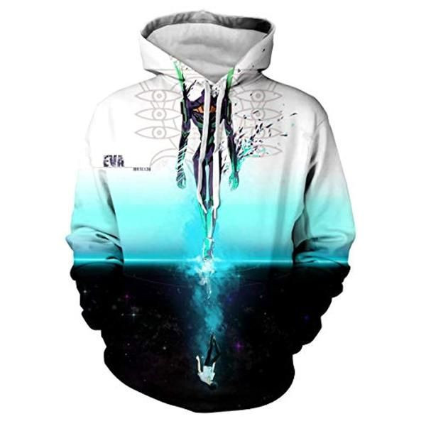 Neon Genesis Evangelion 3D All Over Print Hoodie, Zip-up Hoodie