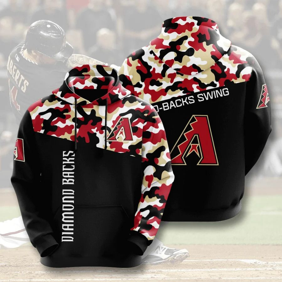 Mlb- Arizona Diamondbacks 3d Hoodie Style 03