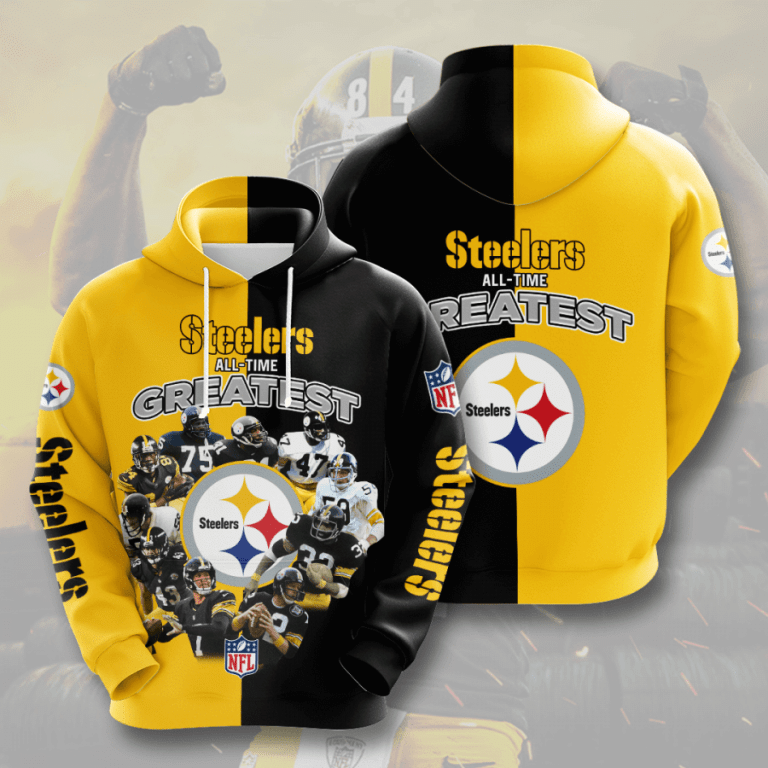 Nfl Pittsburgh Steelers 3D All Over Print Hoodie, Zip-up Hoodie