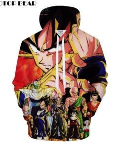 Dragon Ball Goku 3D All Over Print Hoodie, Zip-up Hoodie