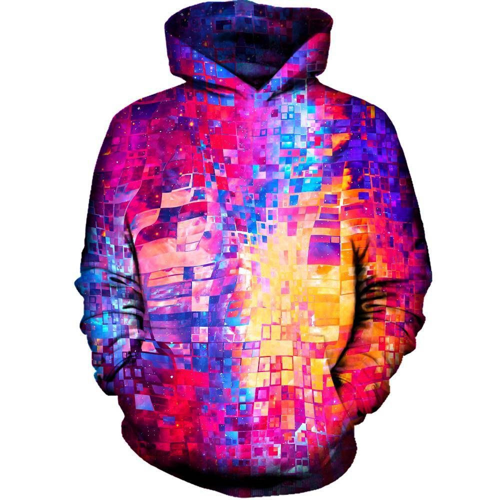 Color Portal 3D All Over Printed Hoodie, Zip- Up Hoodie