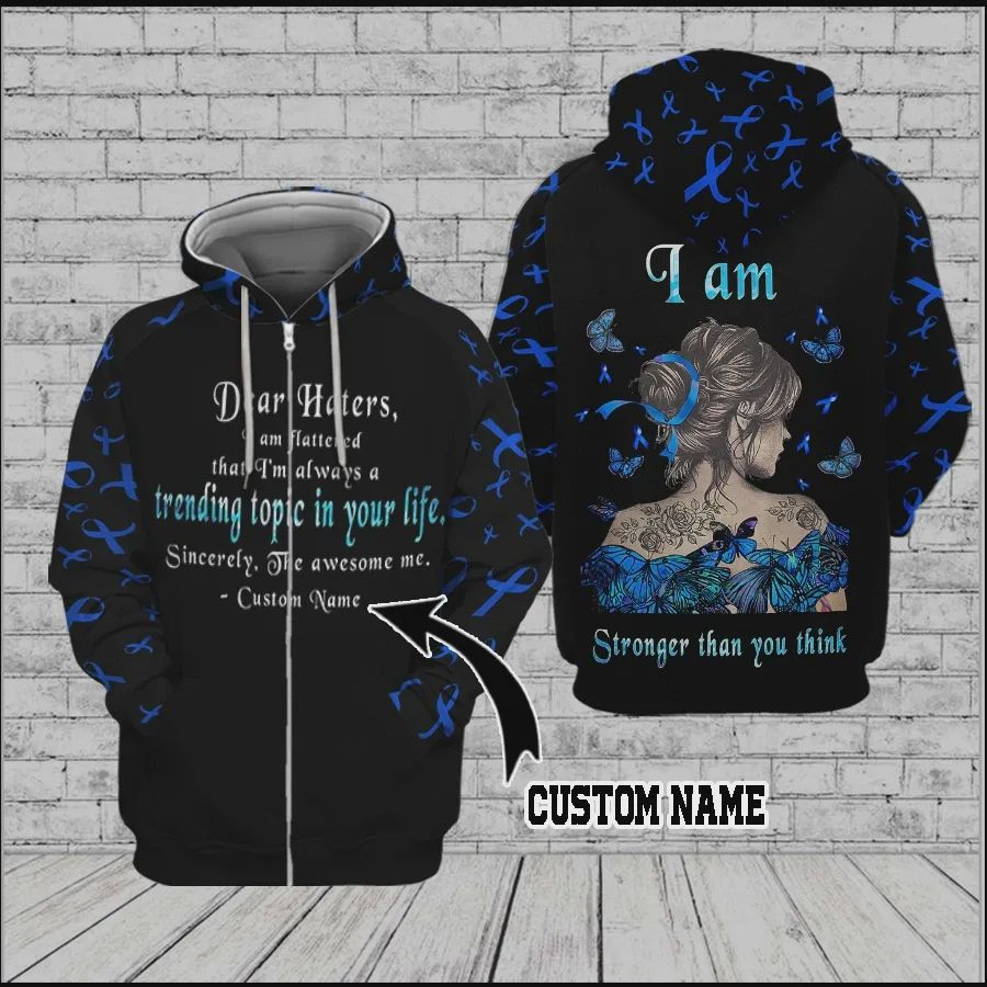 Personalized National Bullying Prevention Awareness Month 3D All Over Print Hoodie, Zip-up Hoodie