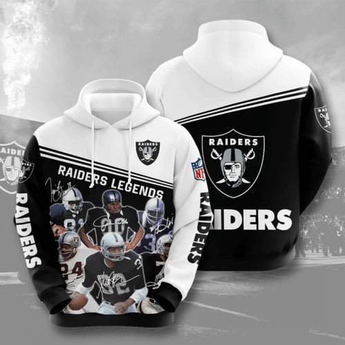 Amazon Sports Team Nfl Oakland Raiders No950 Hoodie 3D