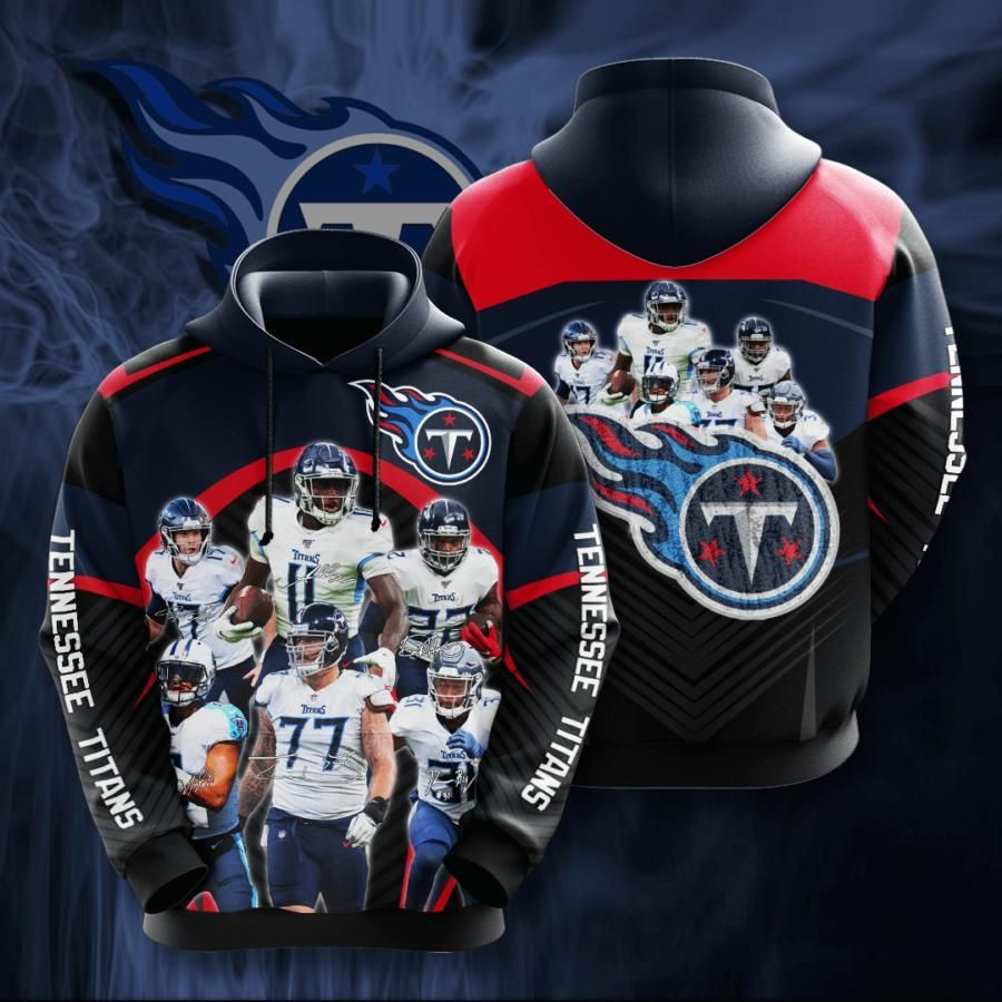 Tennessee Titans No1930 Custom Hoodie 3D Size S to 5XL